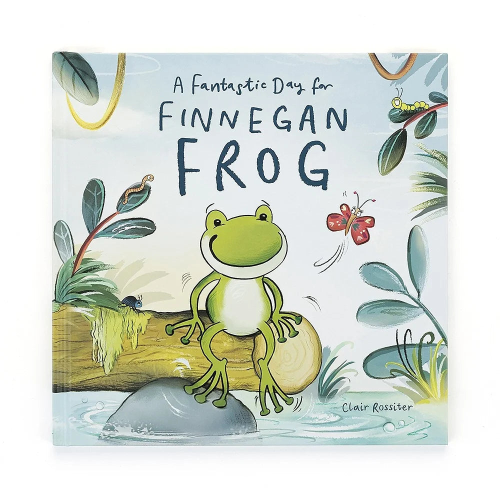 Fluffy and charming Jellycat itemsA Fantastic Day For Finnegan Frog