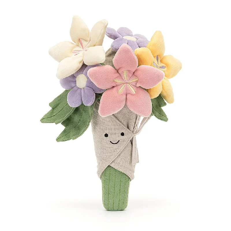 Cuddly and delightful Jellycat naptime buddiesAmuseable Bouquet of Flowers max 1 per customer Cuddly and delightful Jellycat naptime buddiesAmuseable Bouquet of Flowers max 1 per customer