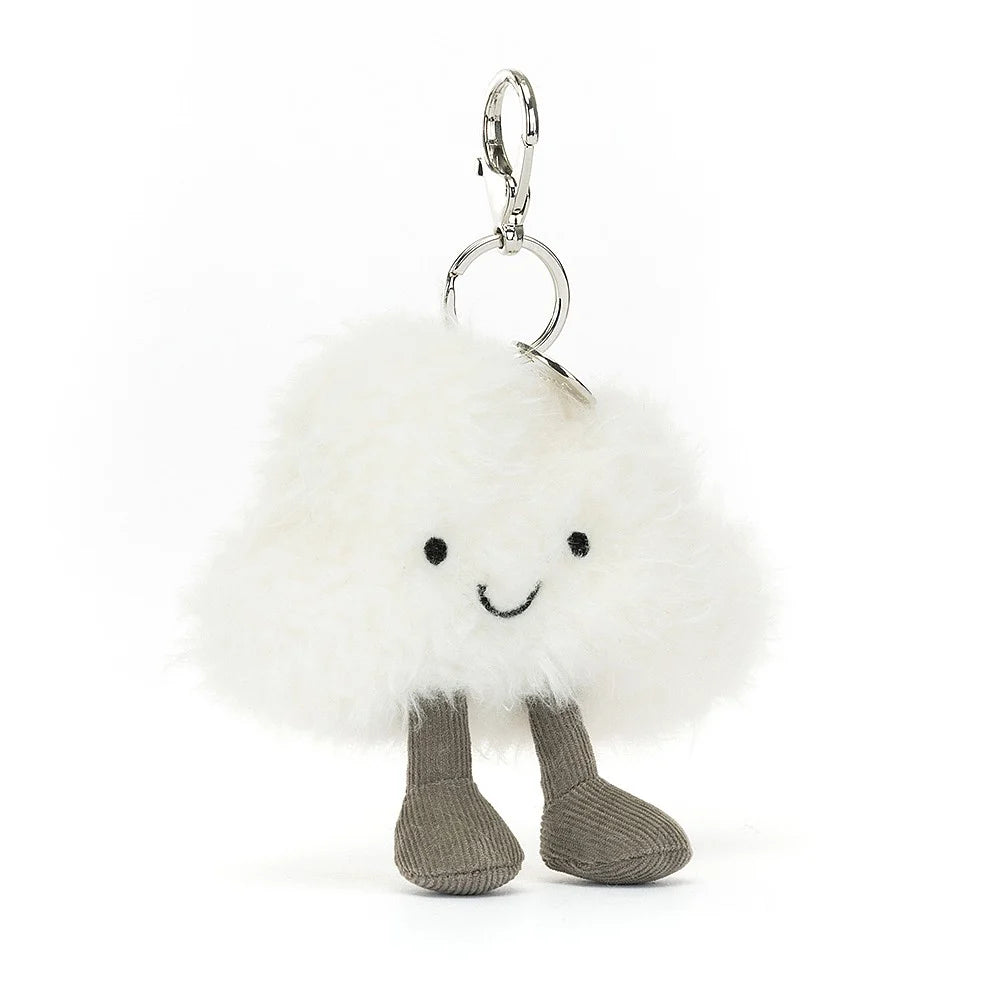 Cuddly and snuggly Jellycat snuggle partnersAmuseable Cloud Bag Charm