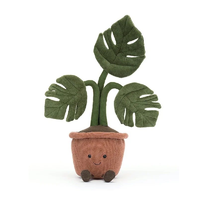 Plush and comforting Jellycat figuresAmuseable Monstera Plant