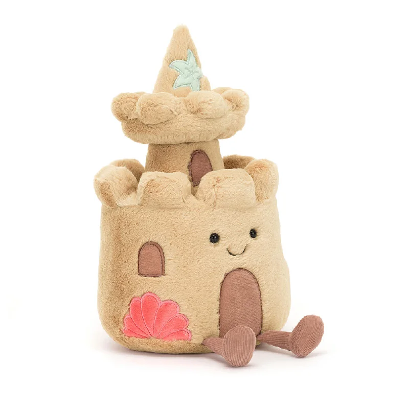 Fluffy and comforting Jellycat superior materialsAmuseable Sandcastle