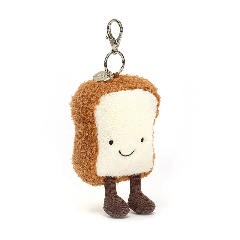Huggable and charming Jellycat beloved by all ages.Amuseable Toast Bag Charm