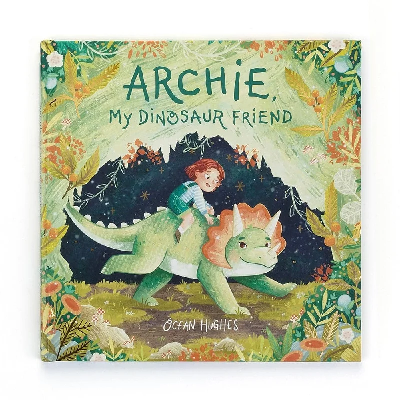 Cuddly and endearing Jellycat timeless appealArchie, My Dinosaur Freind Jellycat Book Cuddly and endearing Jellycat timeless appealArchie, My Dinosaur Freind Jellycat Book