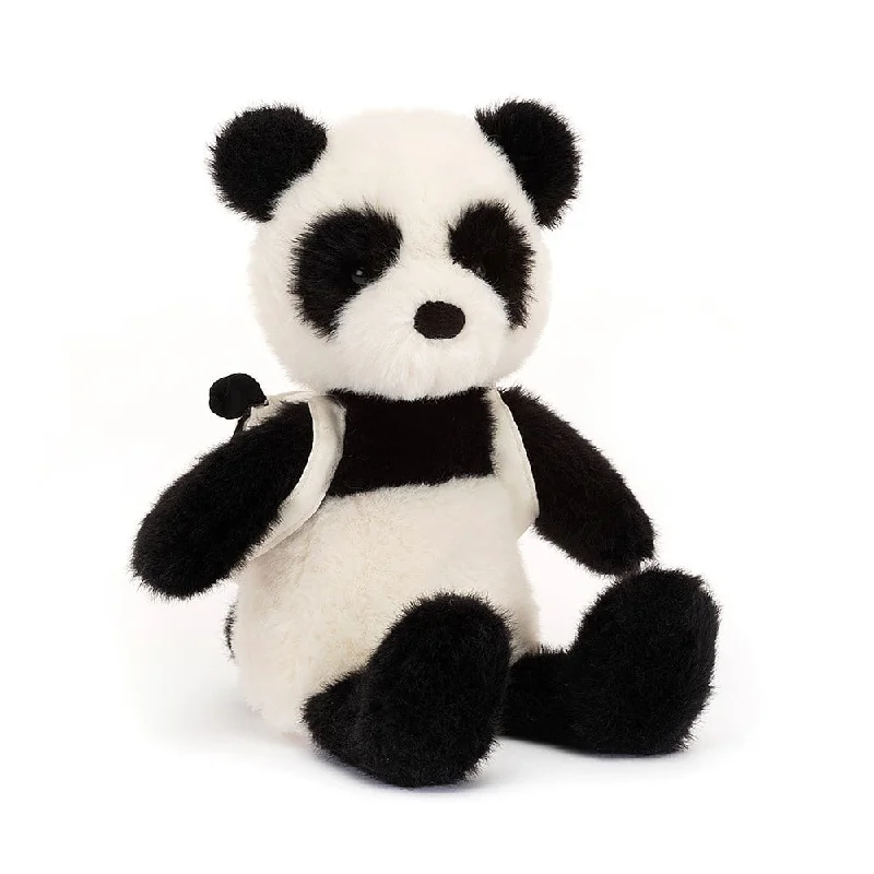 Cuddly and delightful Jellycat naptime buddiesBackpack Panda