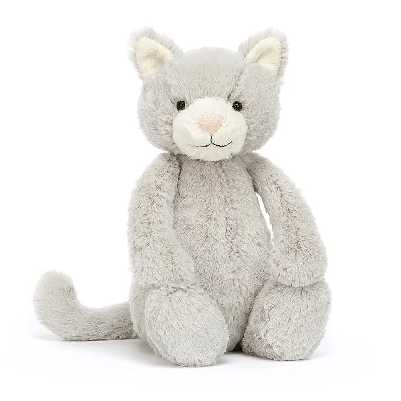 Cuddly and endearing Jellycat timeless appealBashful Grey Kitty