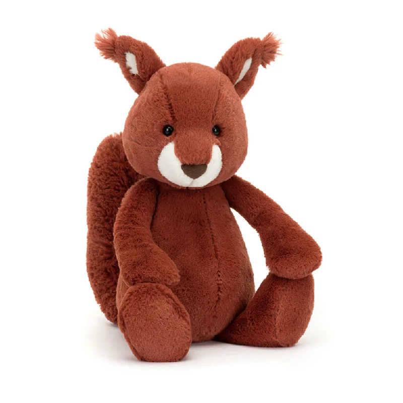 Cozy and gentle Jellycat attention to detailBashful Squirrel