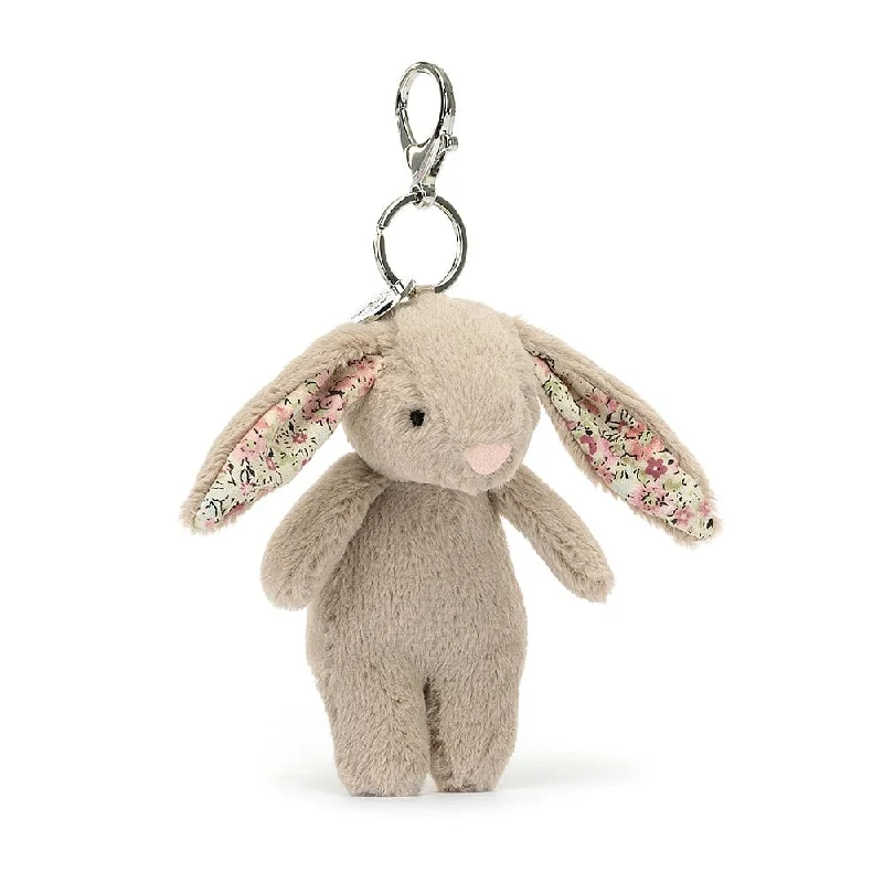 Fluffy and charming Jellycat itemsBlossom Beige Bunny Bag Charm max 2 per customer