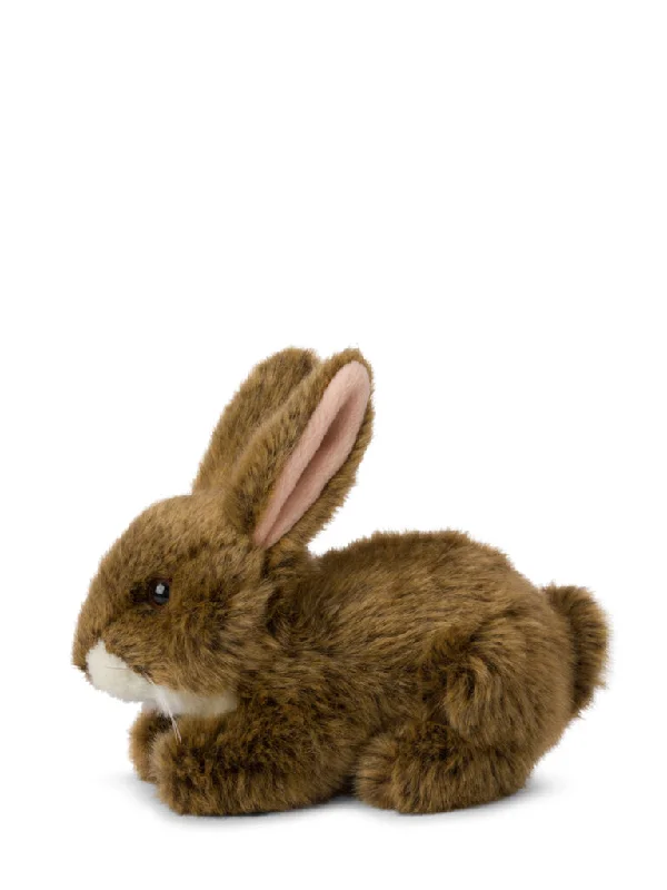 Sweet and innocent stuffed animalsWWF Hare Brown lying Teddy bear
