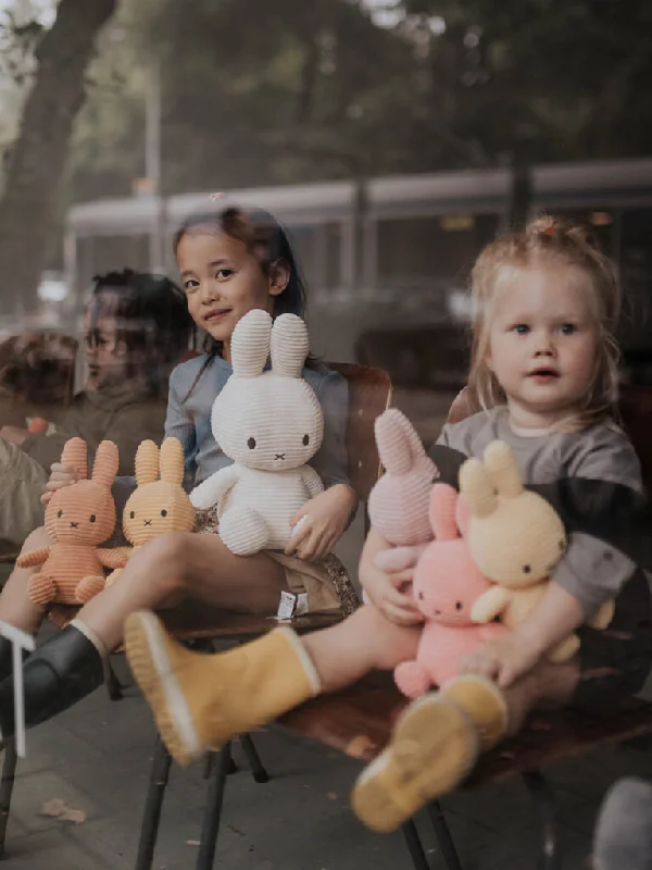 Whimsical and imaginative stuffed toysMiffy Sitting Off White Available in 3 Sizes