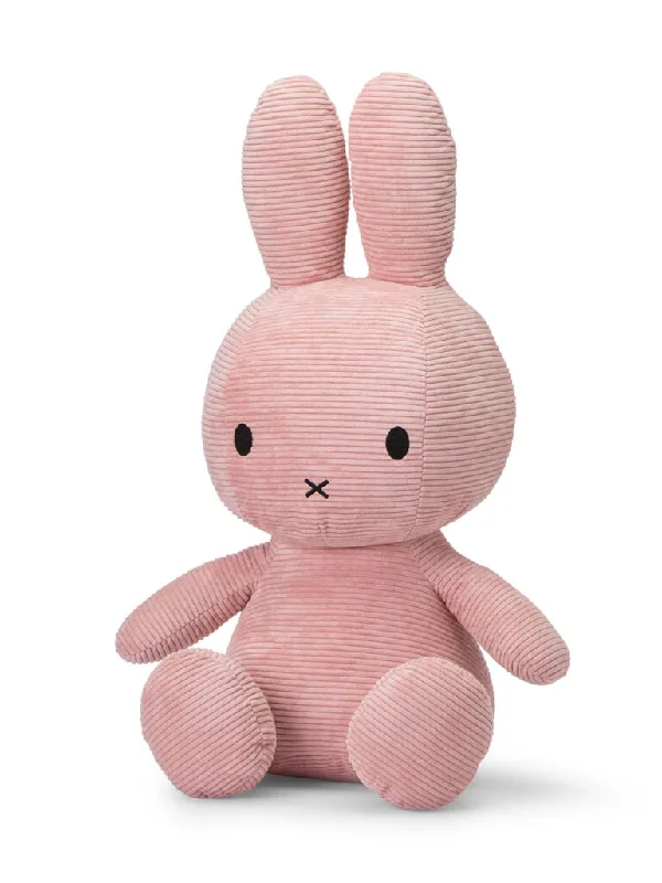 Cheerful and happy stuffed figuresPink Miffy Sitting Corduroy Available in 4 Sizes
