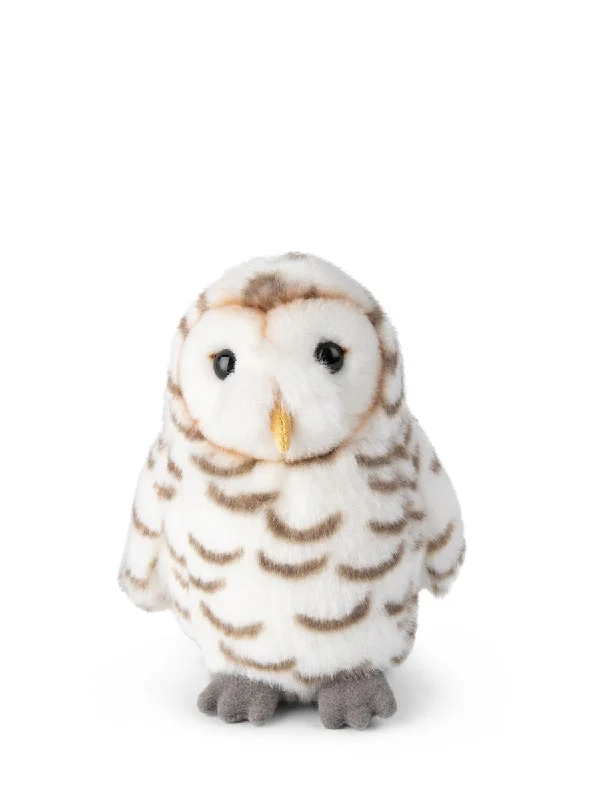 Playful and cheerful stuffed creaturesWWF Snow Owl White Teddy bear