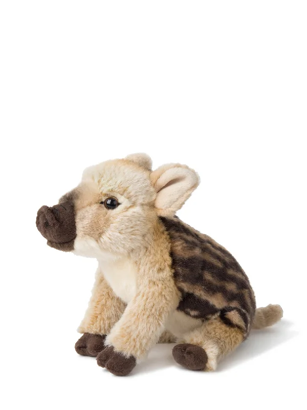 Adorable and tiny stuffed crittersWWF Wild Boar Piglet Beige & Brown Teddy bear