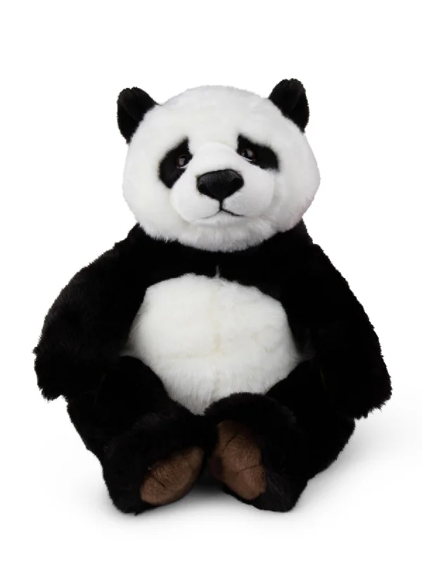 Colorful and vibrant plush creationsWWF Panda sitting Available in 3 Sizes