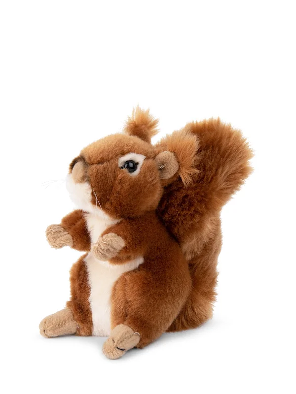 Adorable and tiny stuffed crittersWWF Red squirrel standing Teddy bear