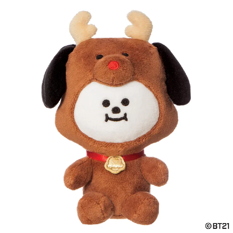Sweet and innocent stuffed animalsBT21 CHIMMY Winter Soft Toy 6In