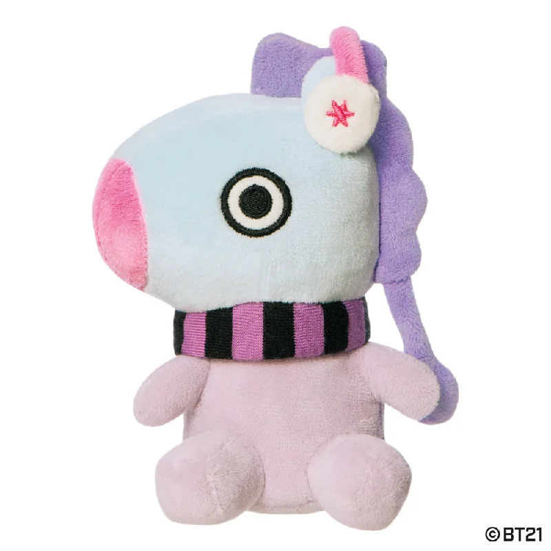 Cuddly and comforting plush charactersBT21 MANG Winter Soft Toy 5In
