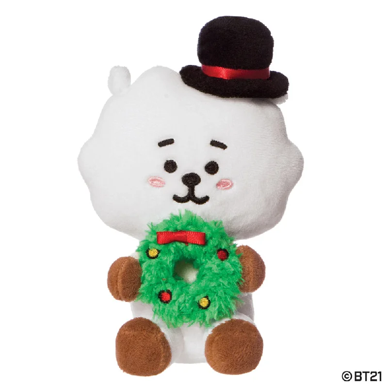 Fluffy and warm toy companionsBT21 RJ Winter Soft Toy 6In
