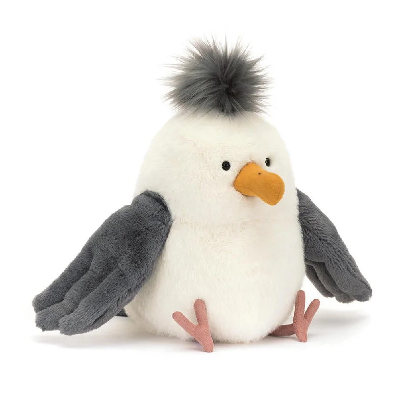 Cuddly and delightful Jellycat naptime buddiesChip Seagull