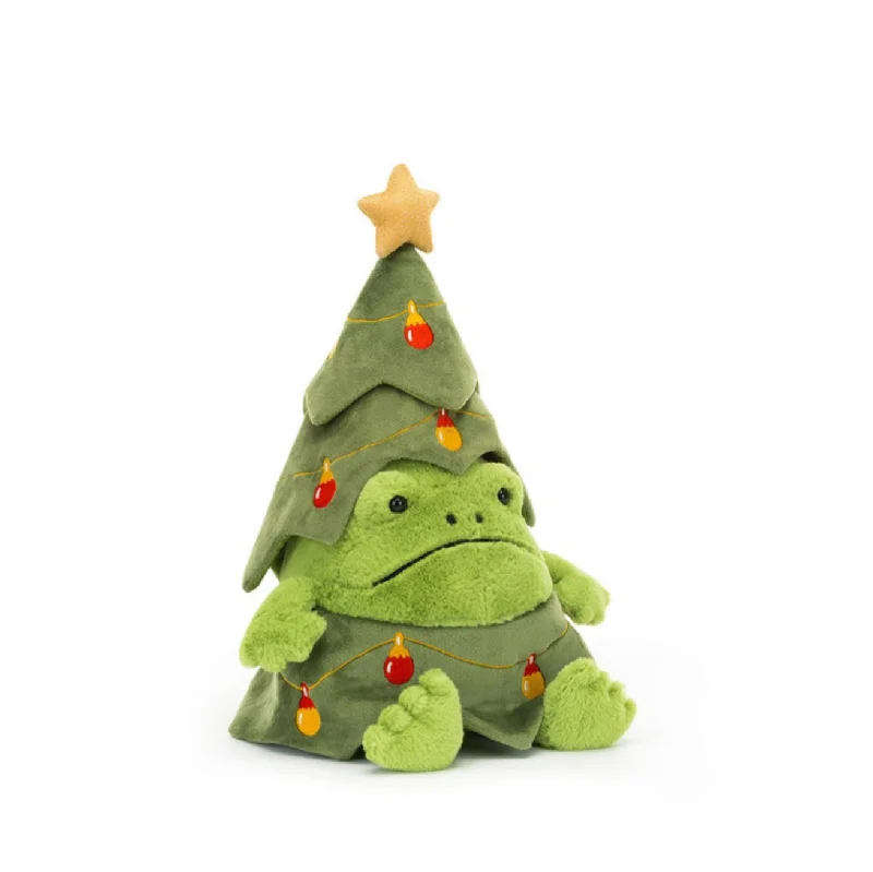 Cuddly and lovely Jellycat animalsChristmas Tree Ricky Rain Frog