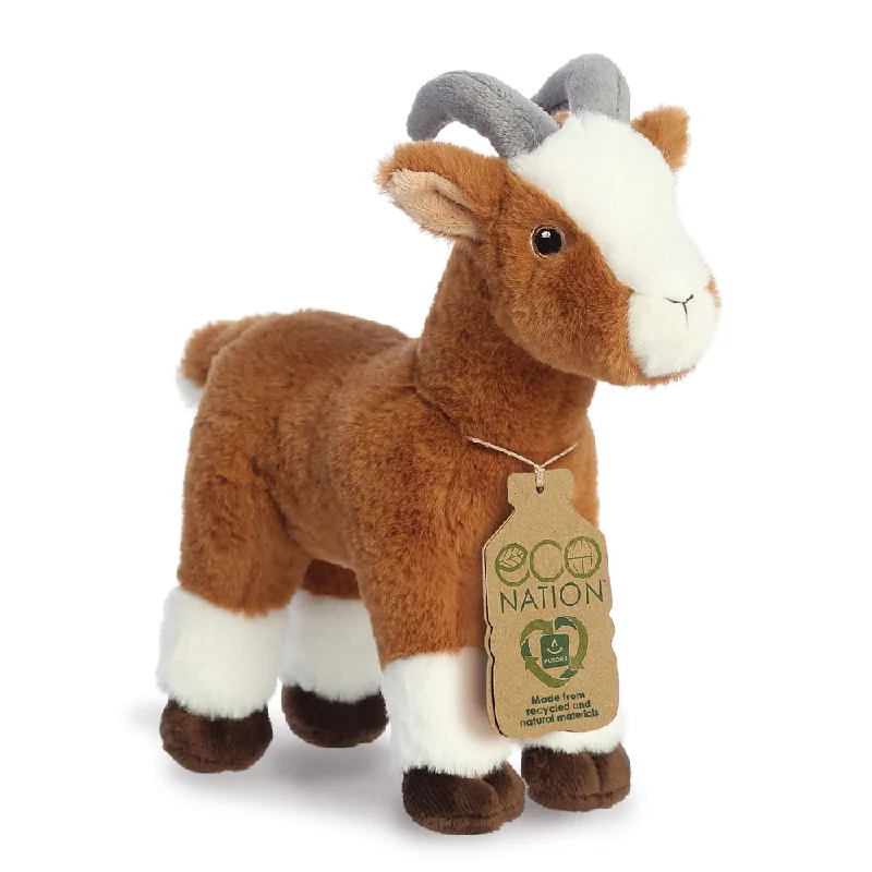Adorable and charming plush figuresEco Nation Goat Soft Toy