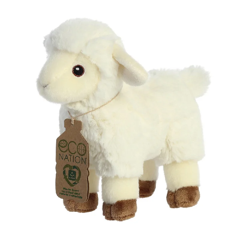 Friendly and approachable plush friendsEco Nation Lamb Soft Toy