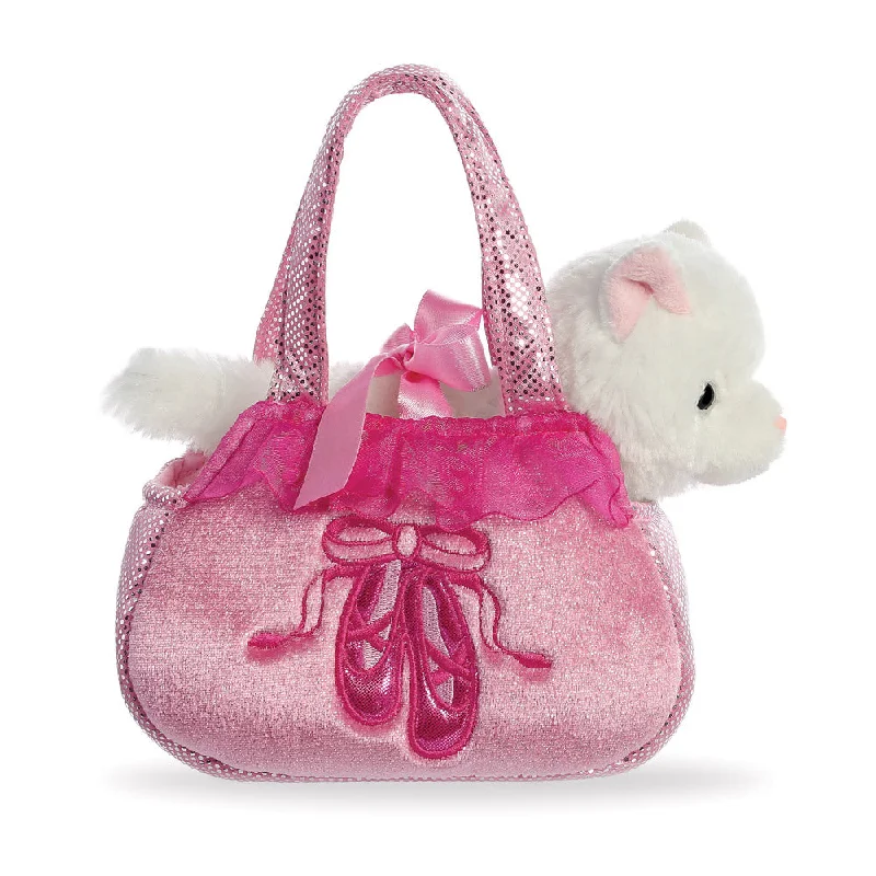 Playful and cheerful stuffed creaturesFancy Pal Ballet Cat Soft Toy