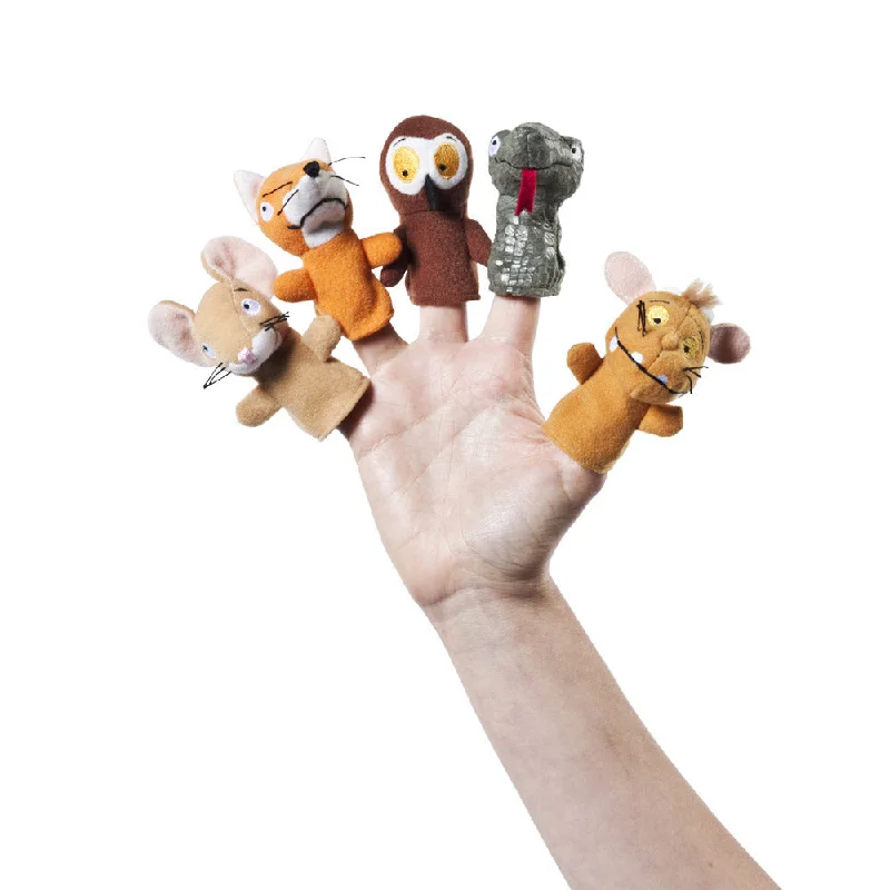 Huggable and cozy plush toysThe Gruffalo's Child Finger Puppets