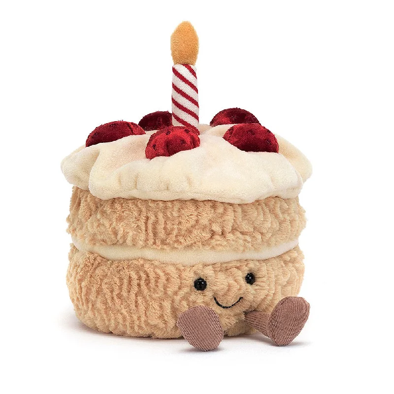 Enchanting and magical plush dollsJellycat Amuseable Birthday Cake H16cm