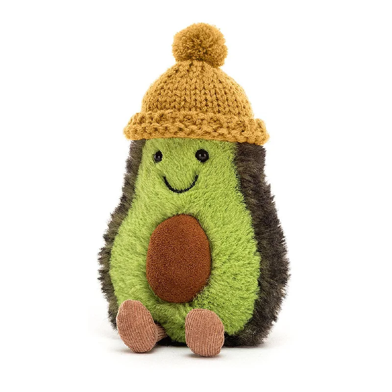 Soft and cuddly stuffed animalsJellyCat Amuseable Cozi Avocado Mustard - H16cm