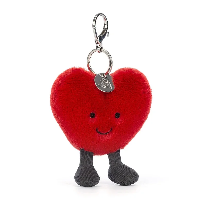 Huggable and comforting Jellycat creationsJellycat Amuseable Heart Bag Charm