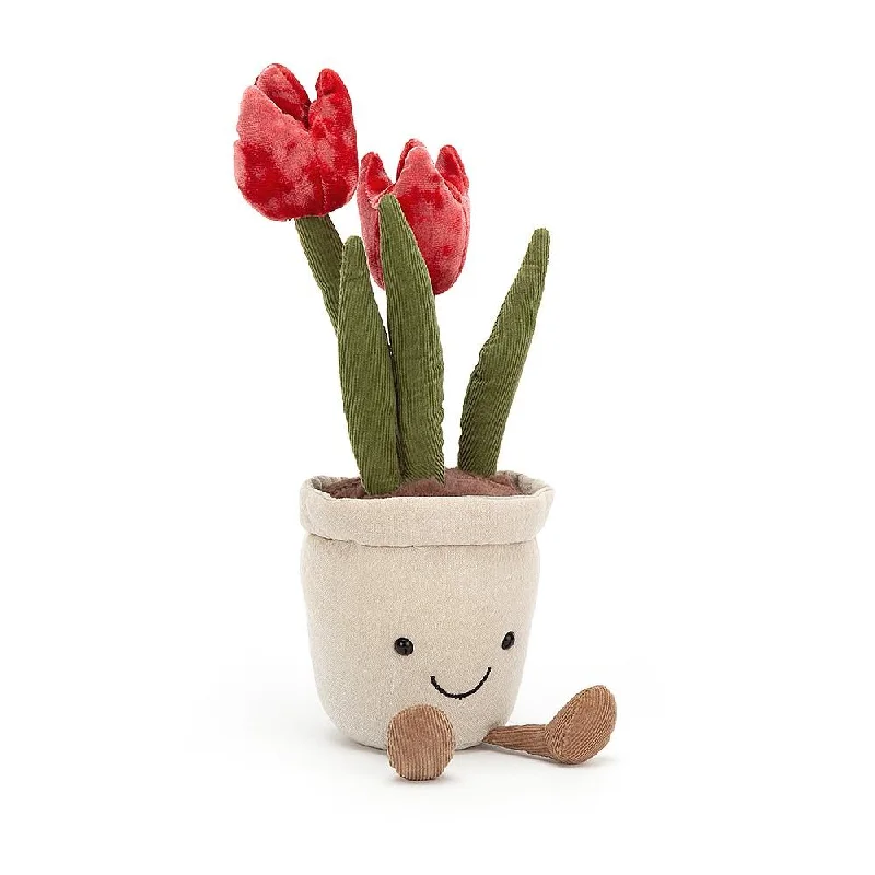 Cheerful and happy stuffed figuresJellyCat Amuseable Tulip - H23cm