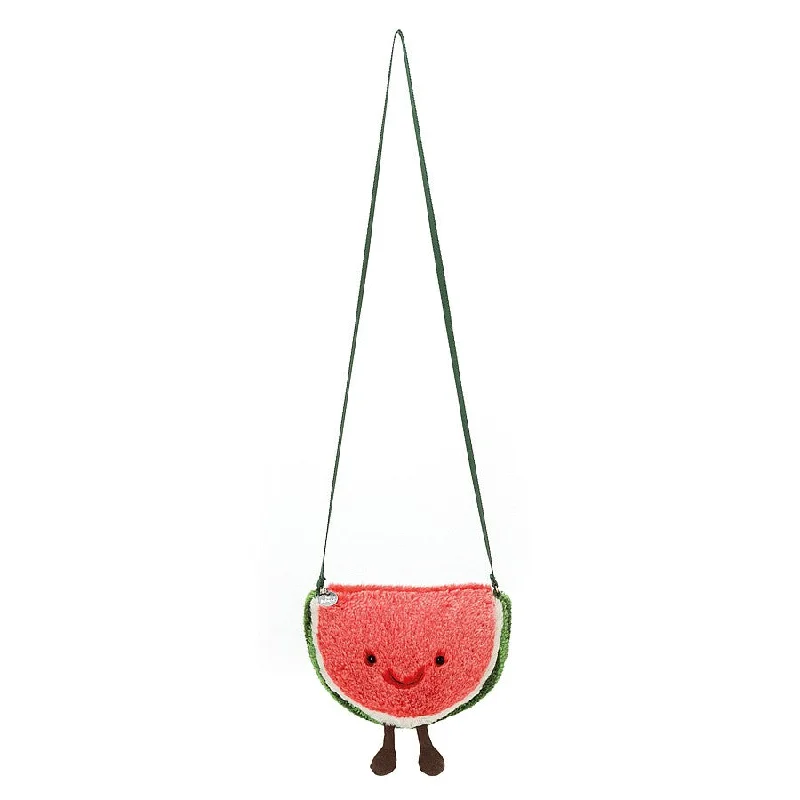 Adorable and gentle Jellycat friendsJellycat Amuseable Watermelon Bag