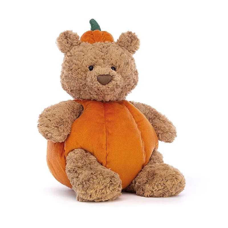 Huggable and comforting Jellycat creationsJellycat Bartholomew Bear Pumpkin