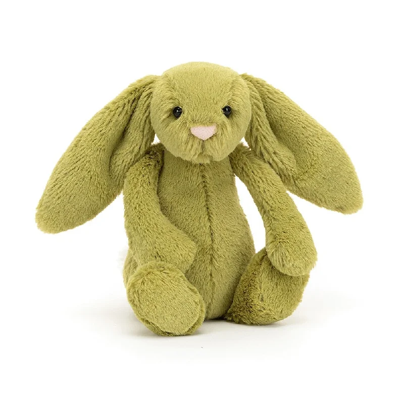 Soft and cozy Jellycat high-quality craftsmanshipJellycat Bashful Moss Bunny - Small