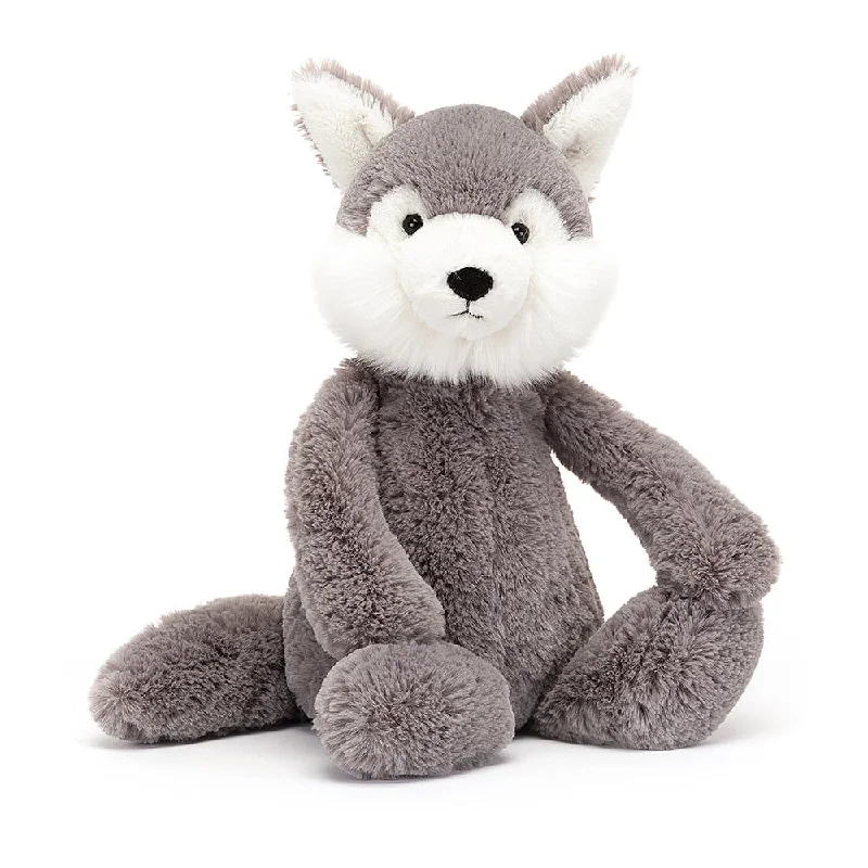 Sweet and endearing Jellycat stuffiesJellycat Bashful Wolf Medium