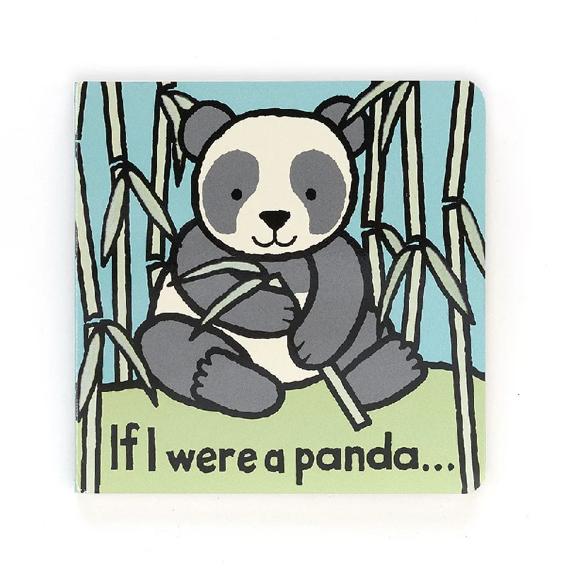 Plush and comforting Jellycat figuresJellycat Board Book - If I Were A Panda...