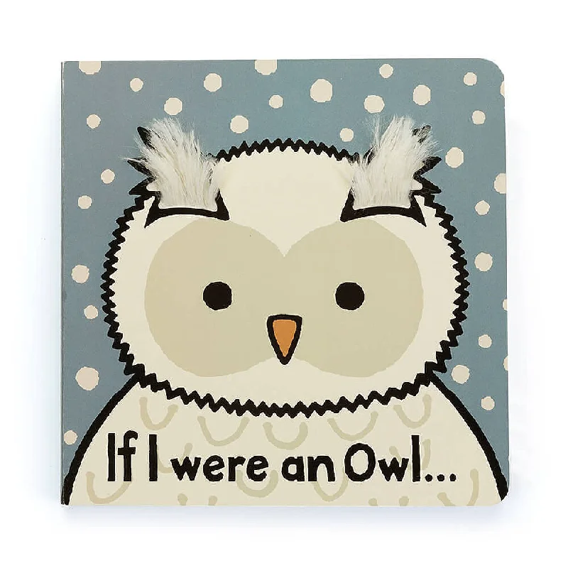 Sweet and endearing Jellycat stuffiesJellycat Board Book If I Were an Owl...  (Snowy Owl)