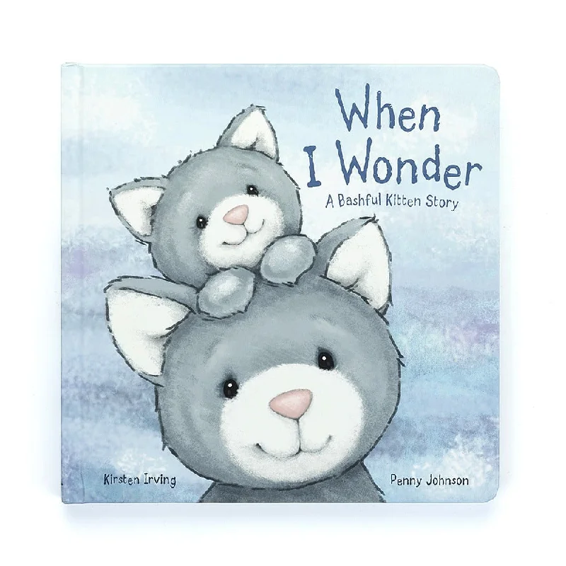 Sweet and endearing Jellycat stuffiesJellycat Book - When I Wonder A Bashful Kitten Story