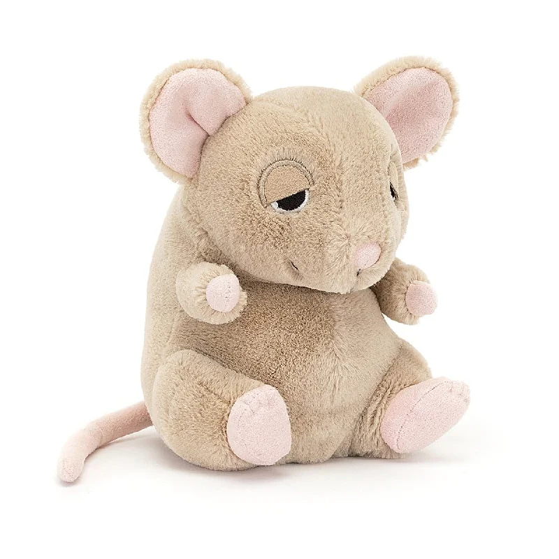 Fluffy and charming Jellycat itemsJellycat Cuddlebud Darcy Dormouse