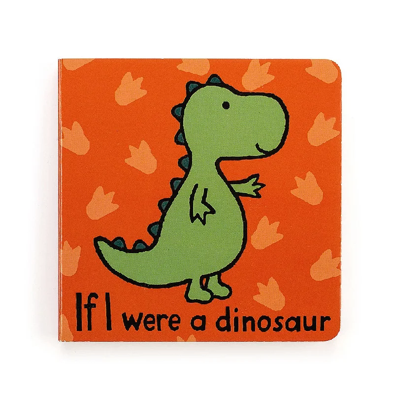 Adorable and snuggly Jellycat toysJellycat If I Were A Dinosaur Book