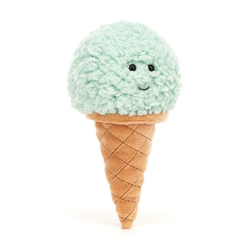 Fluffy and warm toy companionsJellyCat Irresistible Ice Cream Mint - H18cm