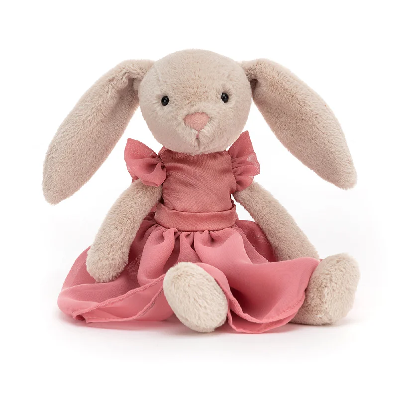 Adorable and tiny stuffed crittersJellyCat Lottie Bunny Party - H27cm