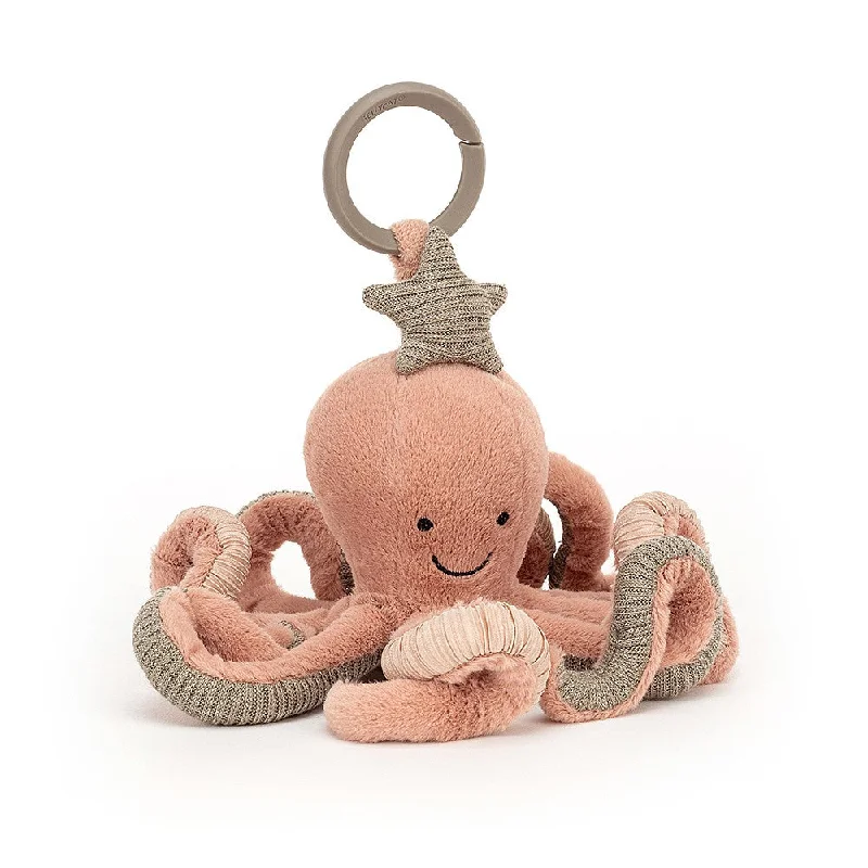 Fluffy and charming Jellycat itemsJellycat Odell Octopus Activity Toy