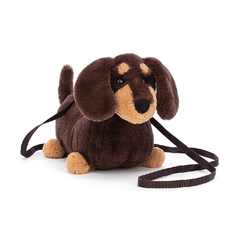 Fluffy and charming Jellycat itemsJellycat Otto Sausage Dog Bag