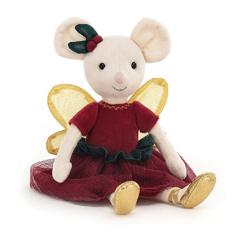 Adorable and plush Jellycat emotional support friendsJellycat Sugar Plum Fairy Mouse