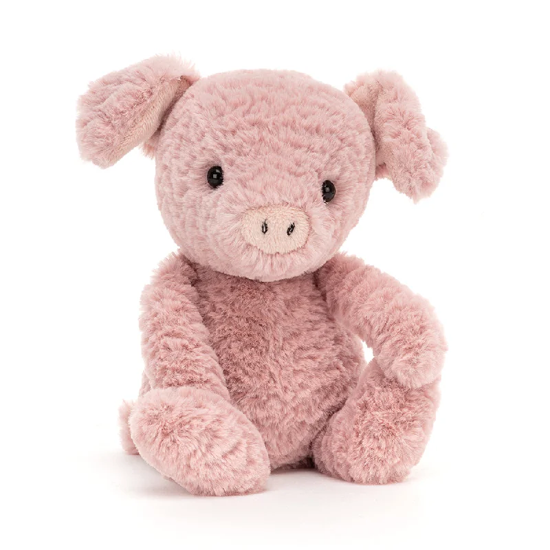 Cheerful and happy stuffed figuresJellyCat Tumbletuft Pig - H20cm
