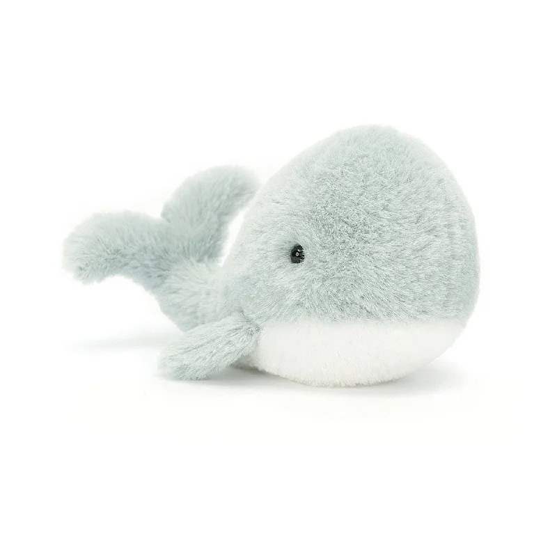 Adorable and gentle Jellycat friendsJellycat Wavelly Whale Grey