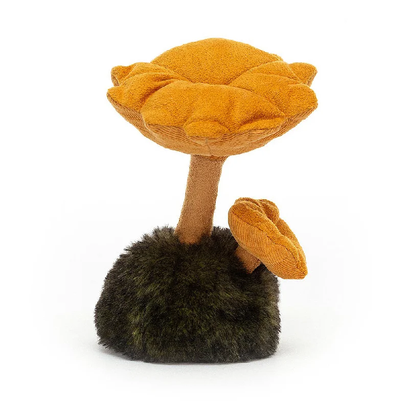 Cuddly and endearing Jellycat timeless appealJellycat Wild Nature Chanterelle Mushroom