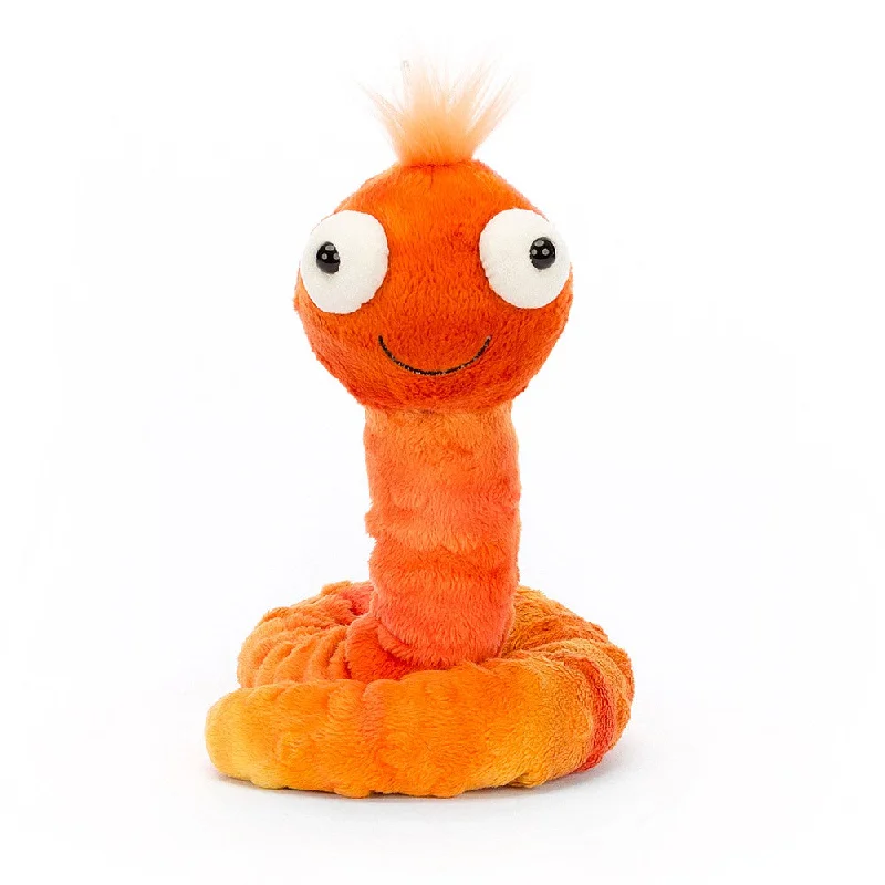 Adorable and snuggly Jellycat toysJellycat Winston Worm