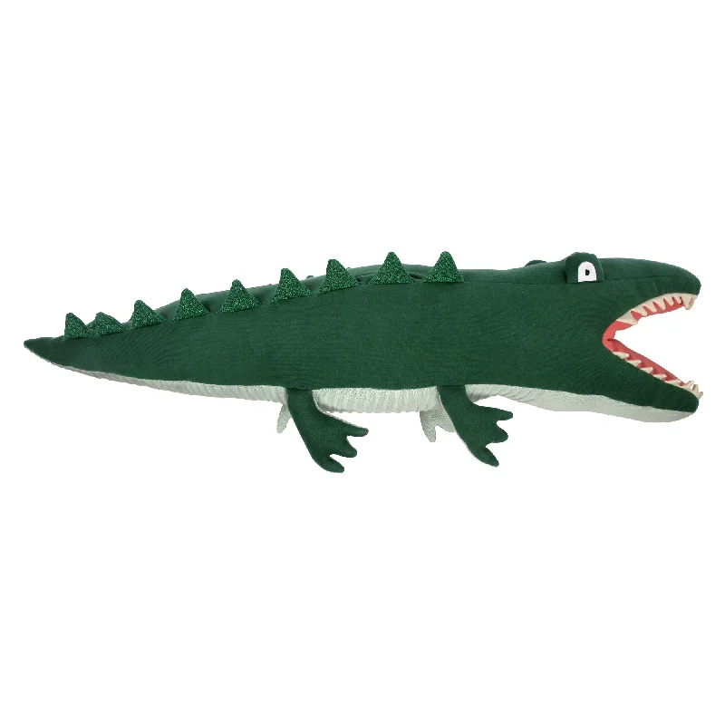 Sweet and innocent stuffed animalsJeremy Crocodile Toy Cushion
